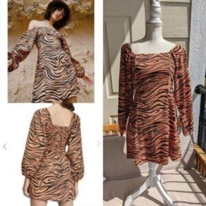Billabong Desert Clay Tiger Feeling Flirty Dress